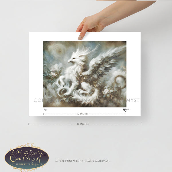 Gryphon Dream Spirit Fine Art Print Giclee - Limited Signed Edition