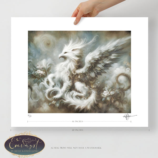 Gryphon Dream Spirit Fine Art Print Giclee - Limited Signed Edition