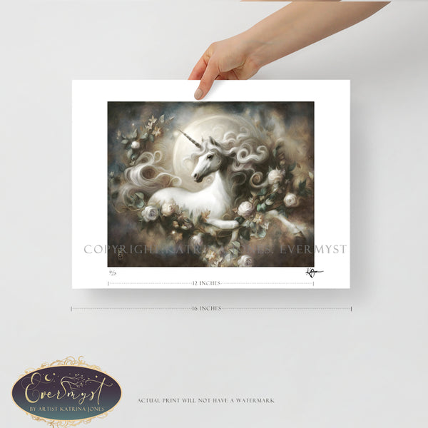 Unicorn Dream Spirit Fine Art Print Giclee - Limited Signed Edition