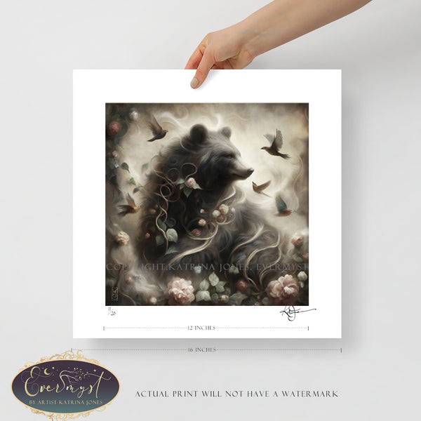 Bear Dream Spirit Fine Art Print Giclee - Limited Signed Edition