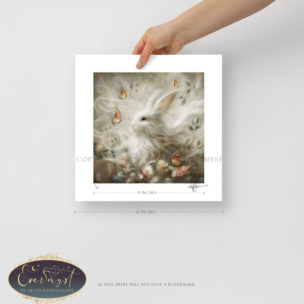 Rabbit Dream Spirit Fine Art Print Giclee - Limited Signed Edition