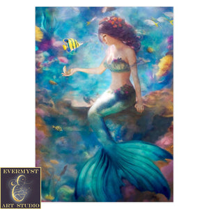 Mermaid Fantasy Mythic Greeting Card Stationary Set Notecards 25 Cards