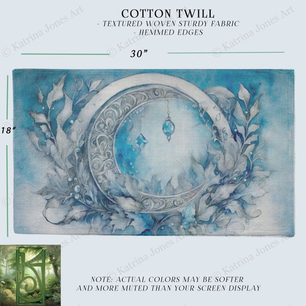 a drawing of a crescent with flowers on it