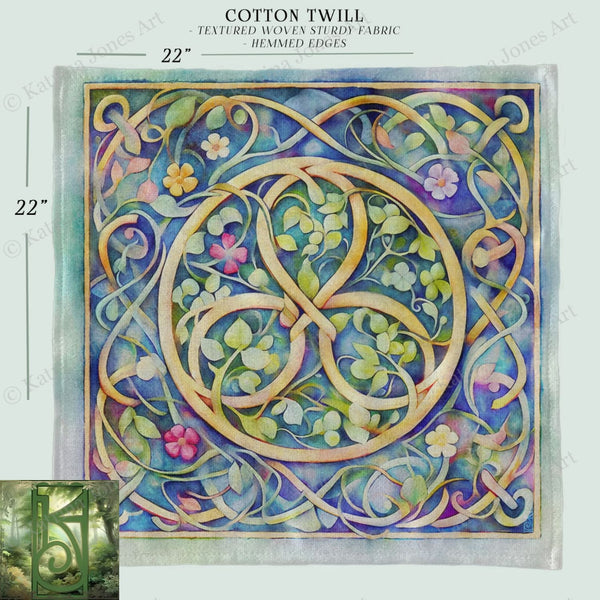 a watercolor painting of a decorative design