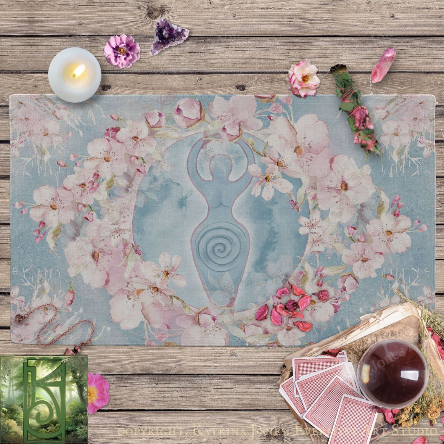 a painting of a vase with flowers on a table