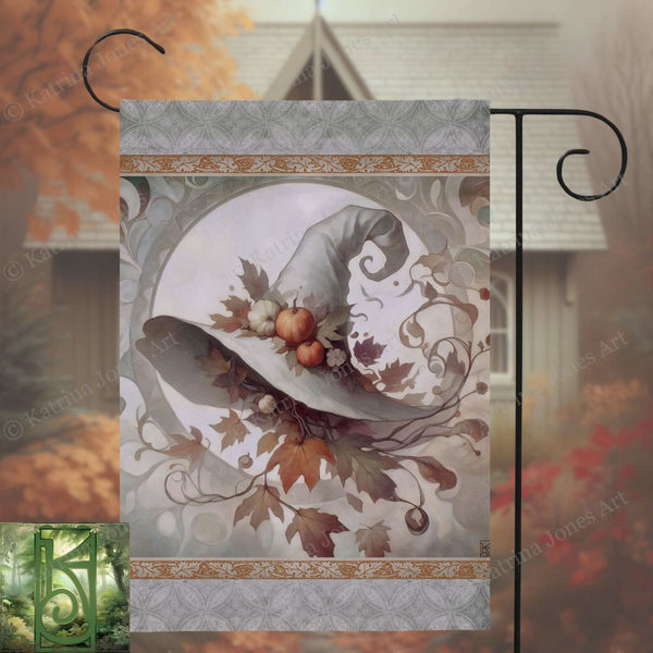 a picture of a house with a hat on it