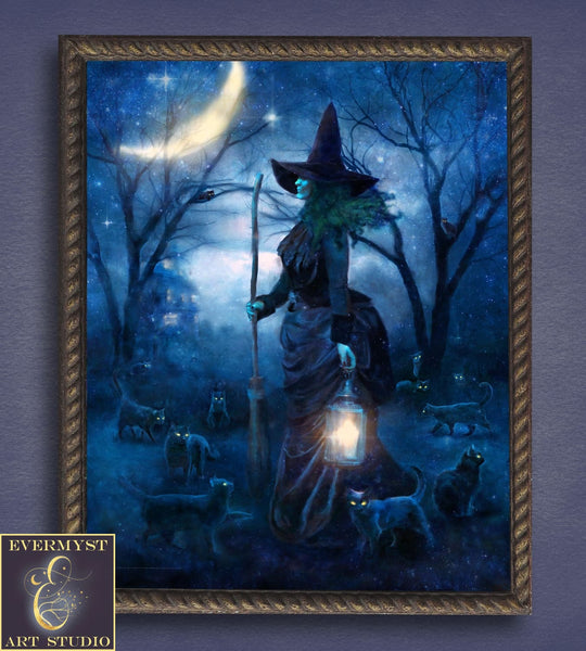 Witching Hour Fine Art Print Giclee - Limited Collectors Signed Edition