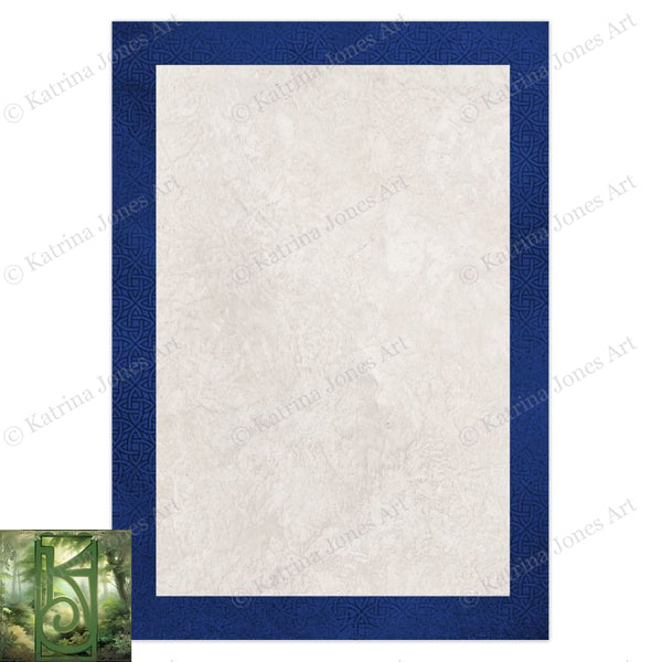 Yule Reindeer Greeting Card Yuletide Stag Deer Mythic Blank Notecard